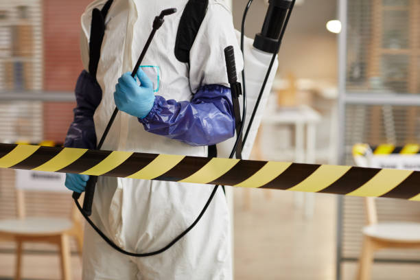 Professional Biohazard technician working in Hewitt, WI